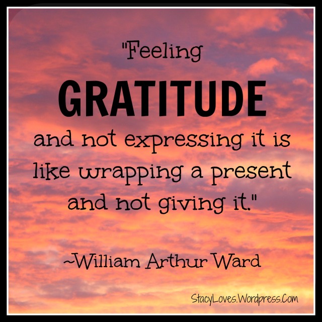feeling gratitude