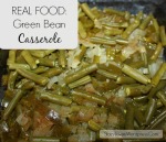 Real Food Green Bean Casserole
