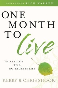 One Month to Live Cover