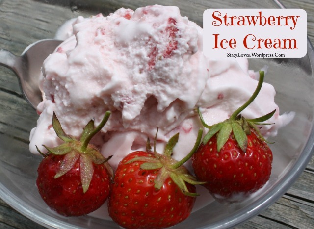Strawberry ice cream recipe